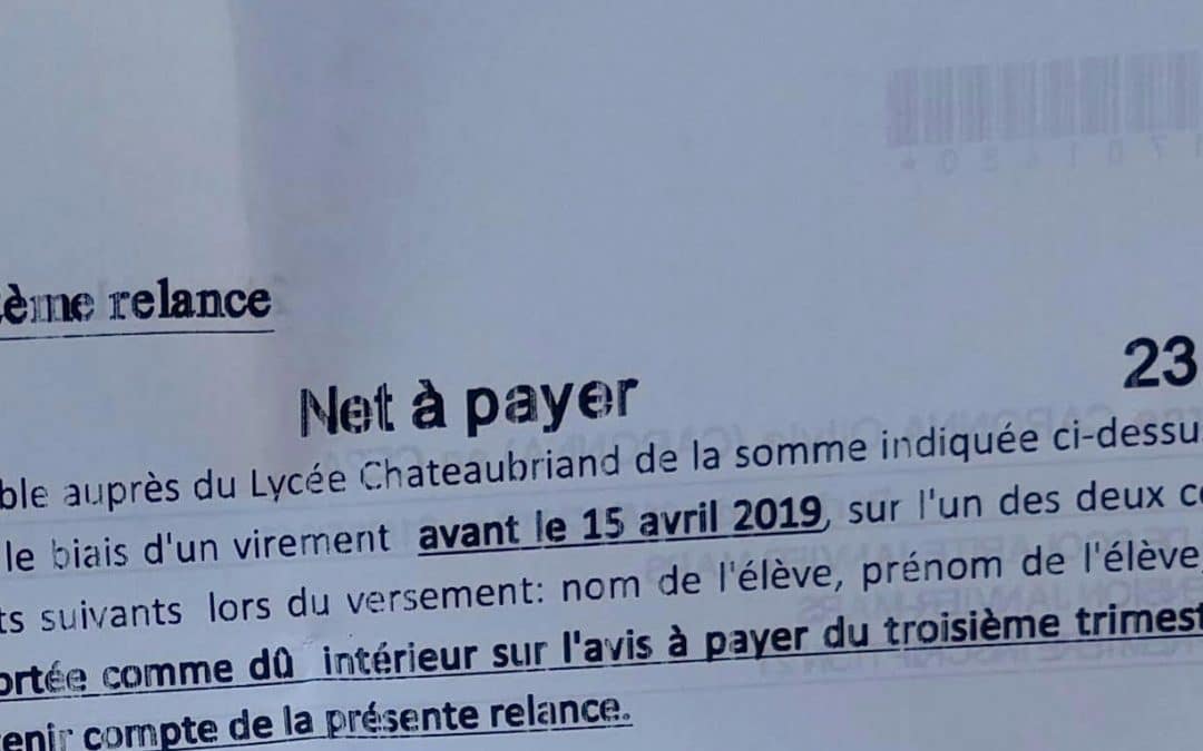 Opéra – Avis 2ème relance